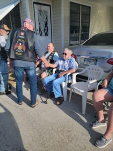 Birthday Celebration for Edgar Irion a WWII Veteran